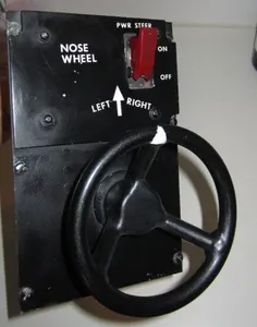 GULFSTREAM IV TILLER NOSE WHEEL STEERING CONTROL ORIGINAL DOWTY P/N 5050-1